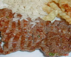 ポルトガル肉料理　Bife de Vaca