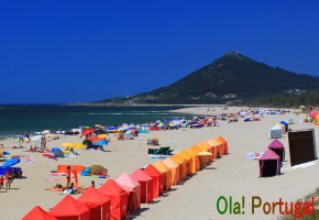 ポルトガルのビーチリゾート：カミーニャ（モレード海岸）