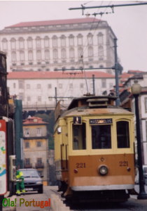 ポルトガルの路面電車（ポルト）