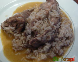 ポルトガル料理　Arroz de Coelho